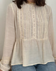 Blusa Greta - ecrù - vista 4