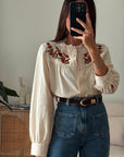 Camicia Maelys - ecrù - vista 3