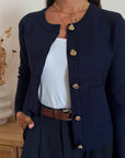 CARDIGAN KAYA BLU
