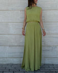 COORDINATO MEGAN VERDE OLIVA