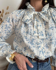 Camicia Blu Rose