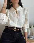 Camicia Fleur Blanche