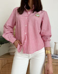 Camicia Teddy Rossa
