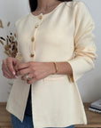 Cardigan Solaire Crema