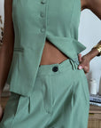 Gilet Solea Verde Salvia * PRE ORDINE ATTIVO*