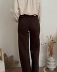 Jeans Denim Wide - marrone - vista 5