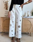 Pantalone Lèonie Bianco
