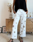 Pantalone Lèonie Bianco