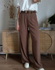 Pantalone Zoe Cacao
