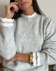Pull Nolianne Grigio Chiaro