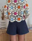 SHORTS SAHARA BLU NAVY