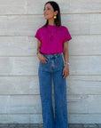 T-SHIRT ARIEL MAGENTA