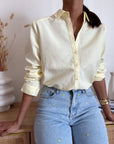 Camicia Karin Giallo Pastello