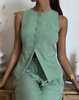 Gilet Solea Verde Salvia * PRE ORDINE ATTIVO*