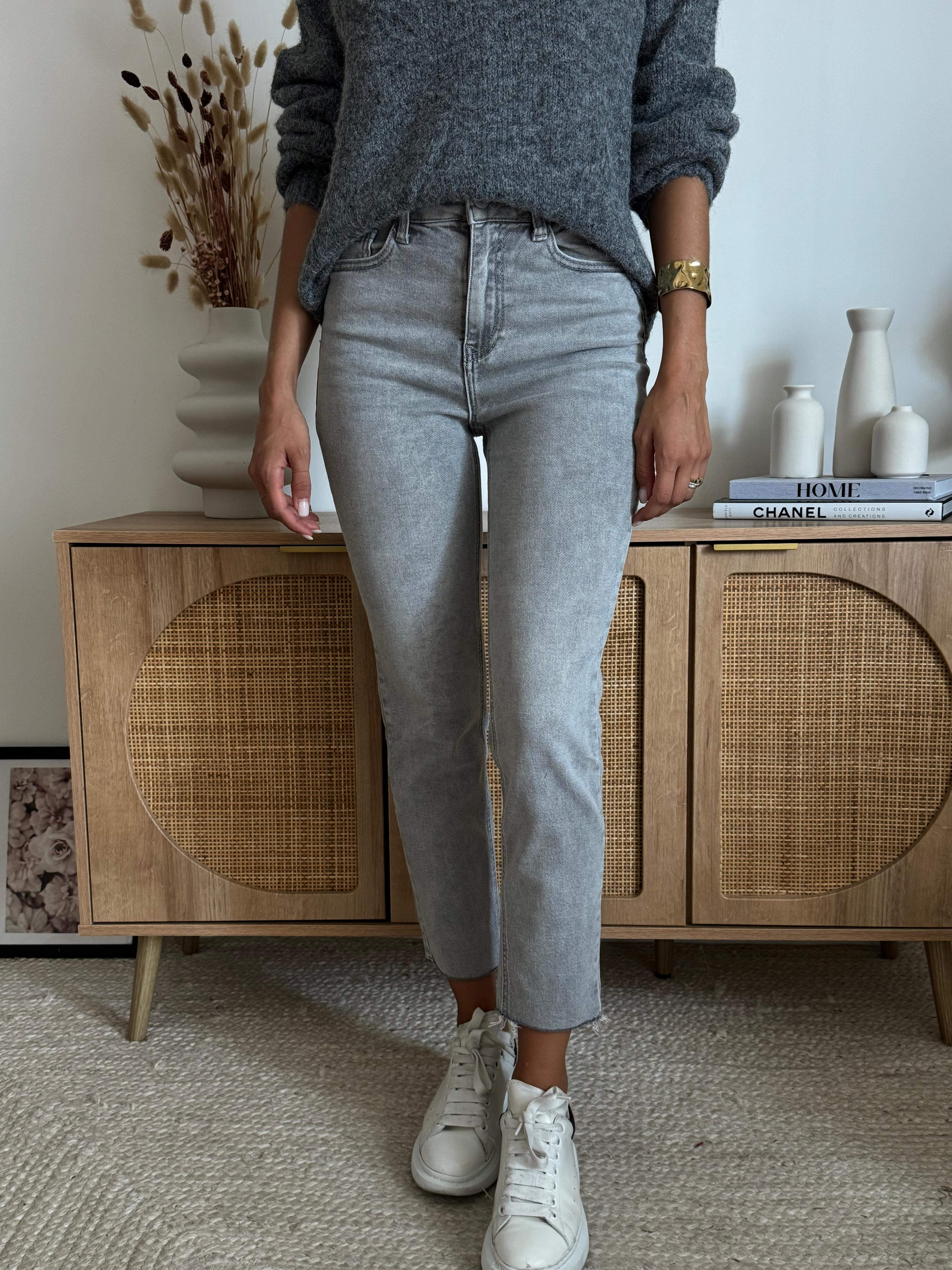 Jeans Ginevra Grigio Chiaro