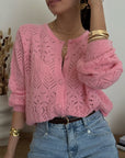 Cardigan Elodie rosa