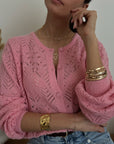 Cardigan Elodie rosa