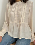 Blusa Greta - ecrù - vista 5