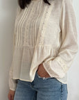 Blusa Greta - ecrù - vista 3