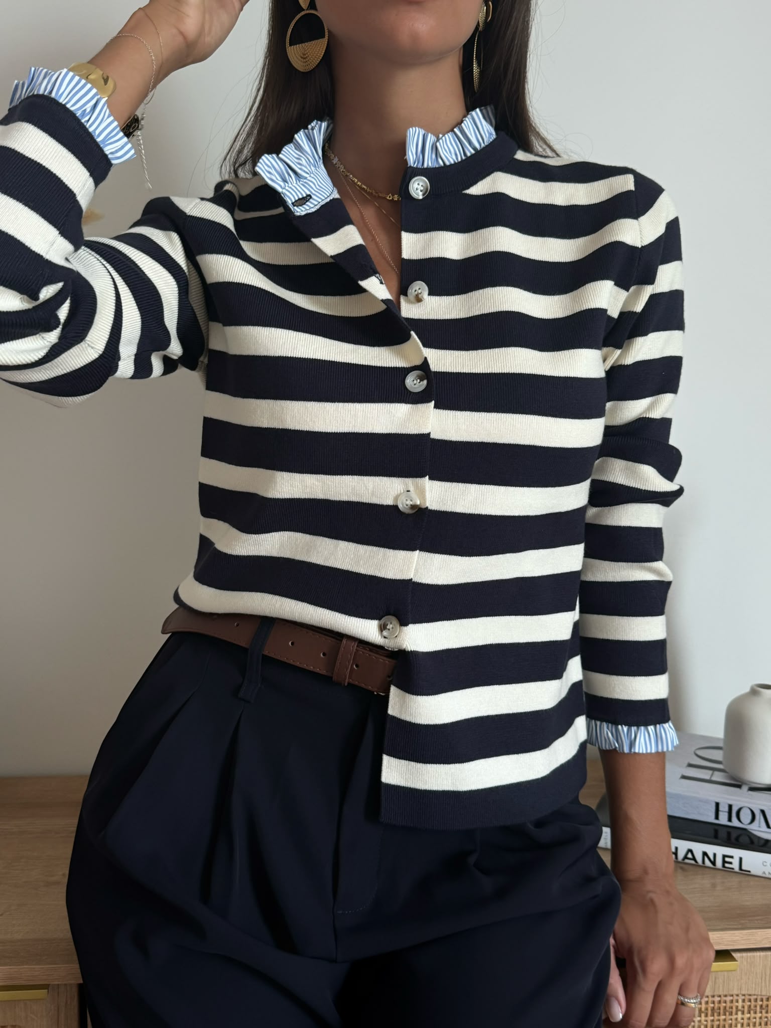 CARDIGAN MARINIÈR
