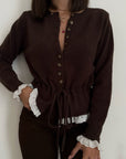 CARDIGAN MARLEY CIOCCOLATO