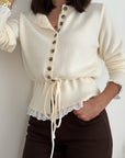 Cardigan Marley - ecrù - vista 4