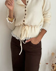 Cardigan Marley - ecrù - vista 3