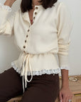 Cardigan Marley - ecrù - vista 5