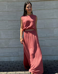 COORDINATO MEGAN TERRACOTTA
