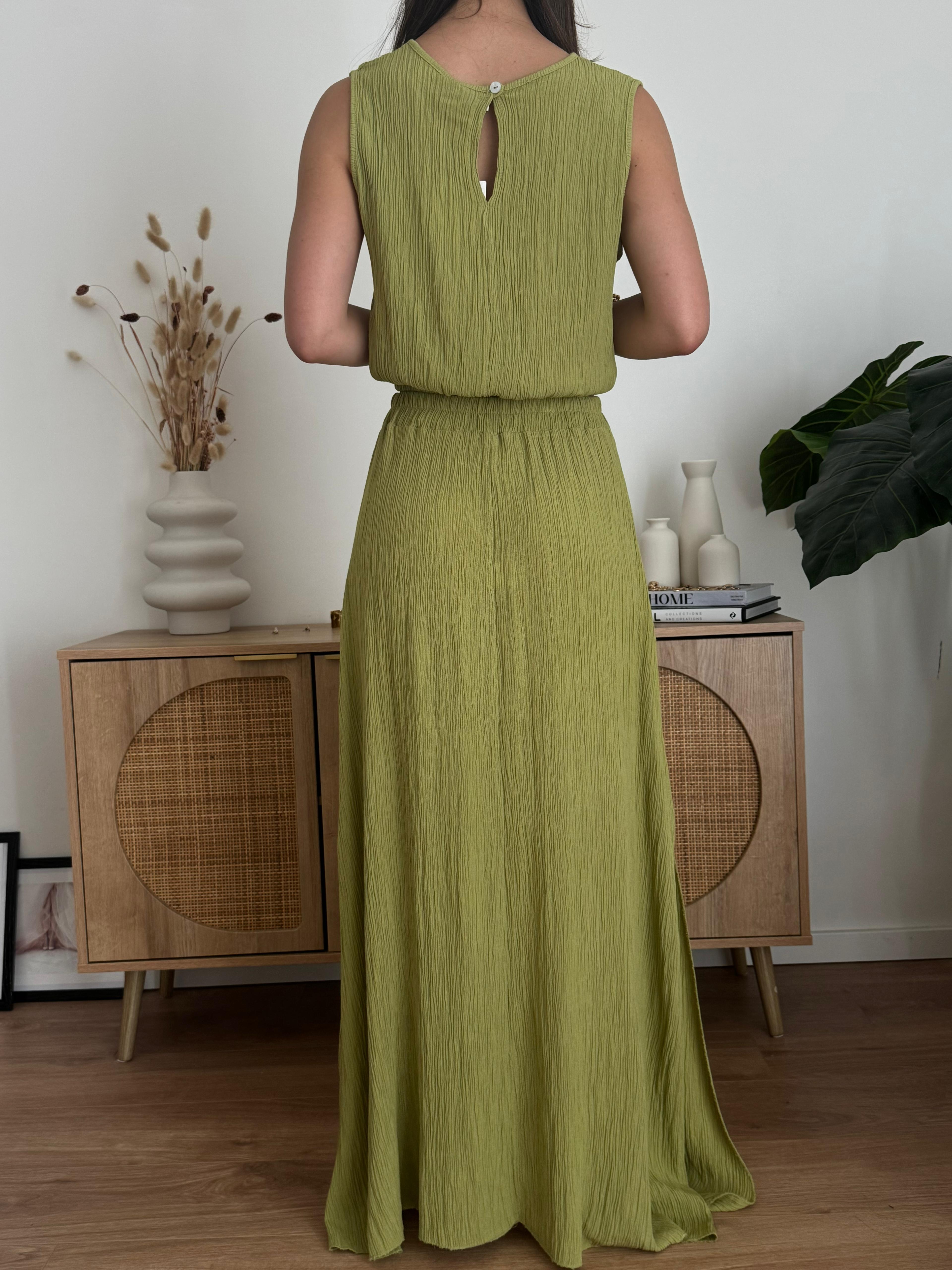 COORDINATO MEGAN VERDE OLIVA