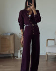 COORDINATO MIRELLE BORGOGNA