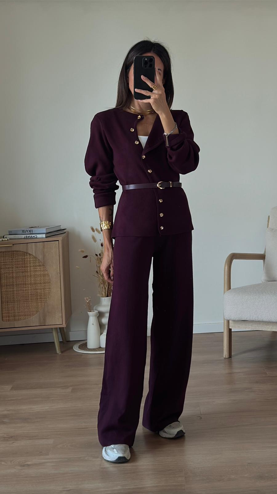 COORDINATO MIRELLE BORGOGNA