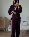 COORDINATO MIRELLE BORGOGNA