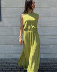 COORDINATO MEGAN VERDE OLIVA