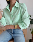 Camicia Karin Verde Menta
