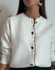 Cardigan Anaiis Ecrù * CAPO IN PRE ORDINE*