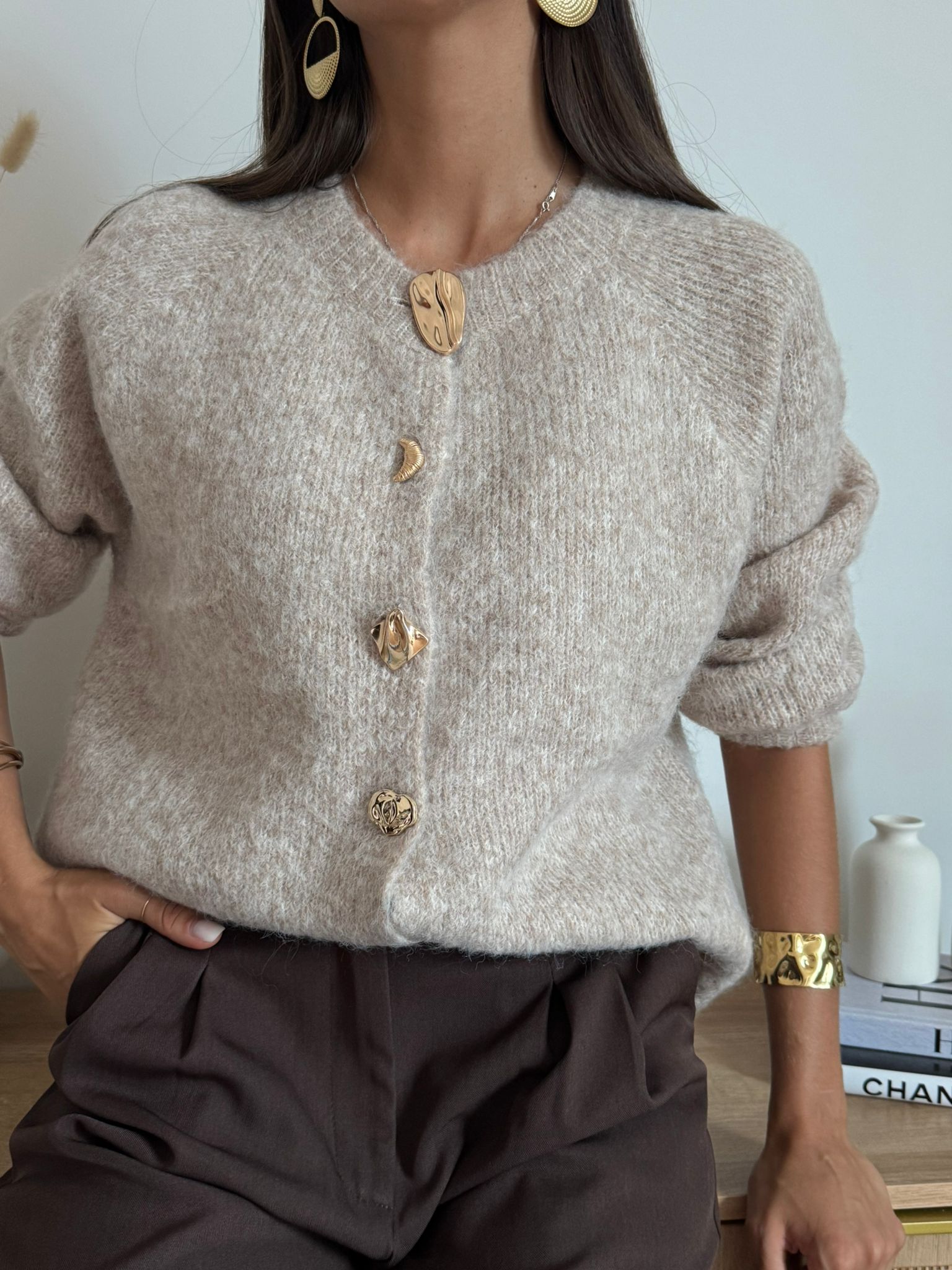 Cardigan Clèmence Tortora