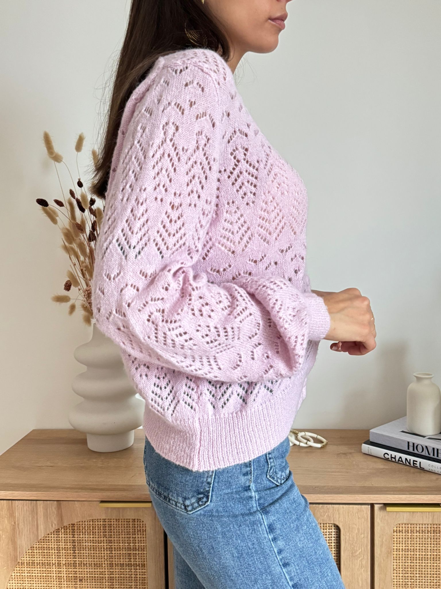 Cardigan Elodie rosa