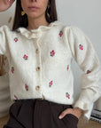 Cardigan Fluer de Laine