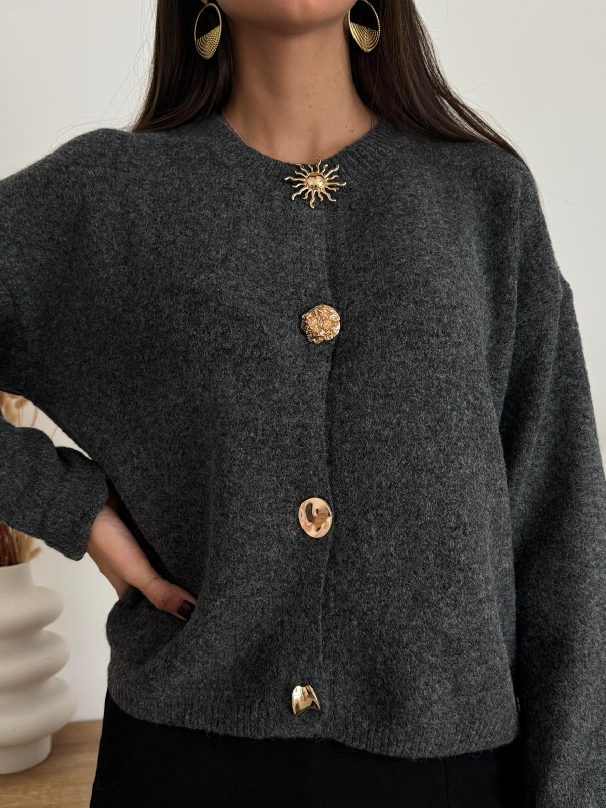 Cardigan Helia Grigio * IN RIASSORTIMENTO