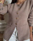 Cardigan Solaire Tortora