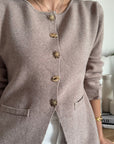 Cardigan Solaire Tortora