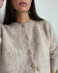 Cardigan Sole Tortora
