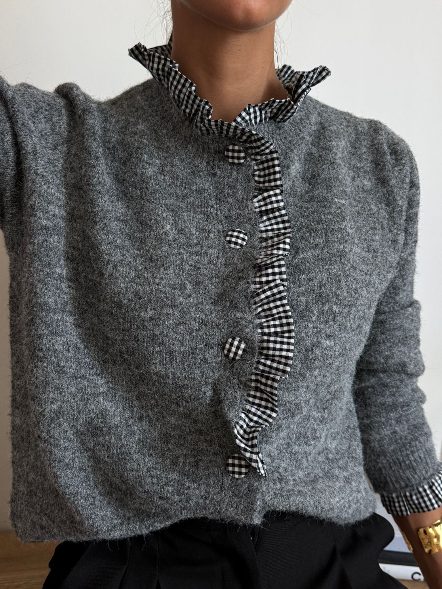 Cardigan Elodie Grigio