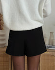 Gonna-Pantaloncino Skort Nera