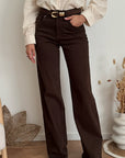 Jeans Denim Wide - marrone - vista 4