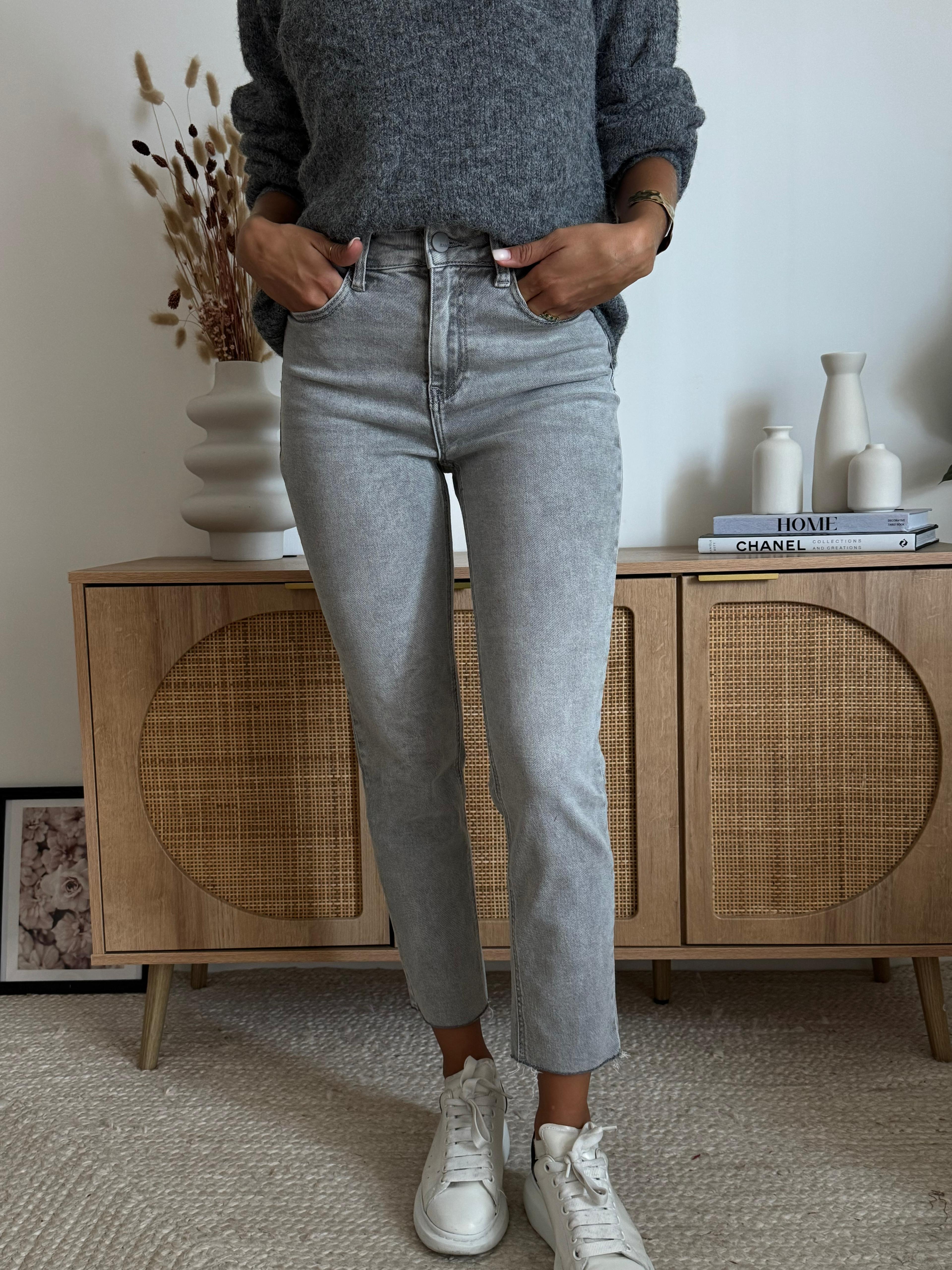 Jeans Ginevra Grigio Chiaro