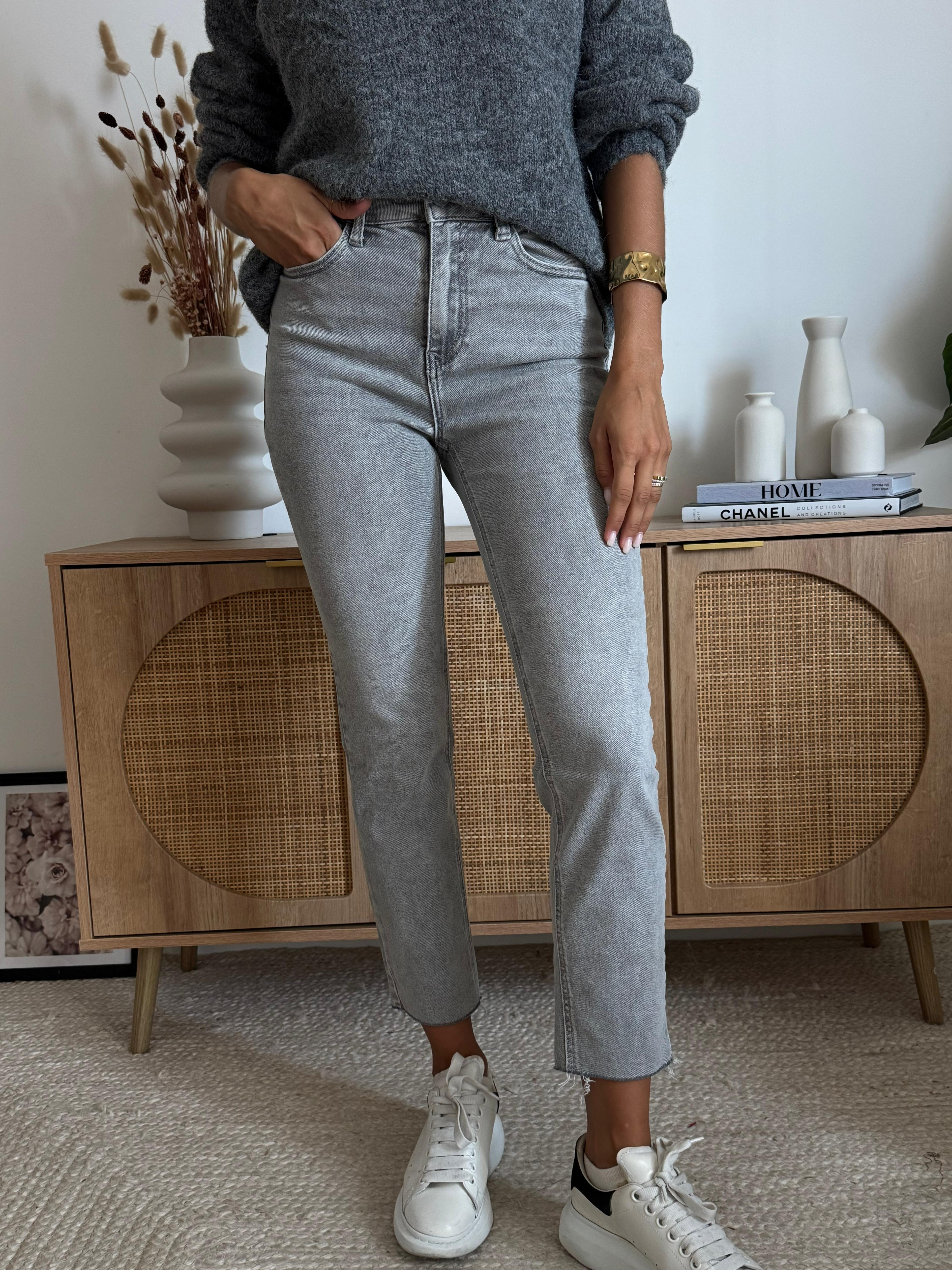 Jeans Ginevra Grigio Chiaro
