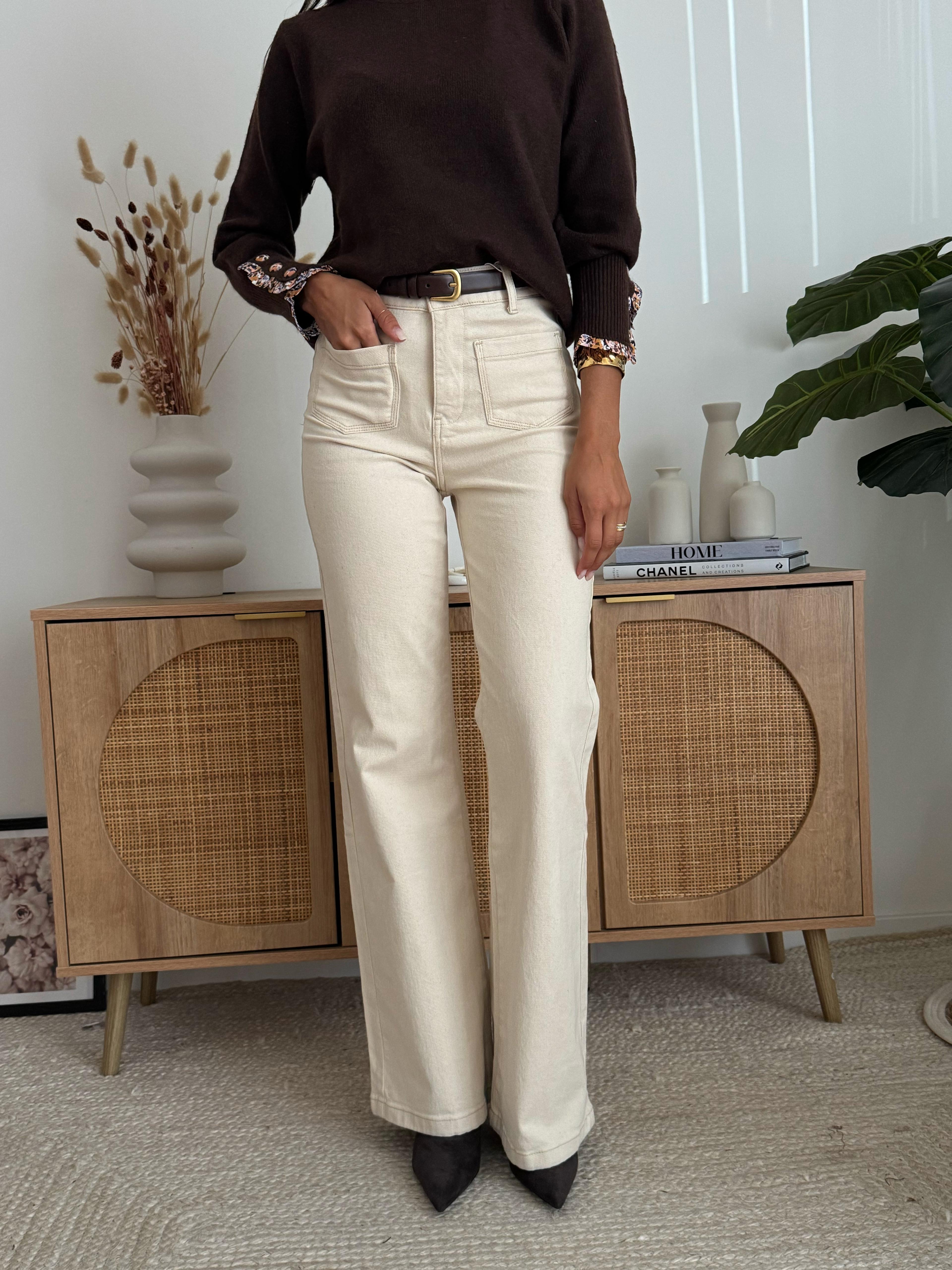 Jeans Liorè Beige
