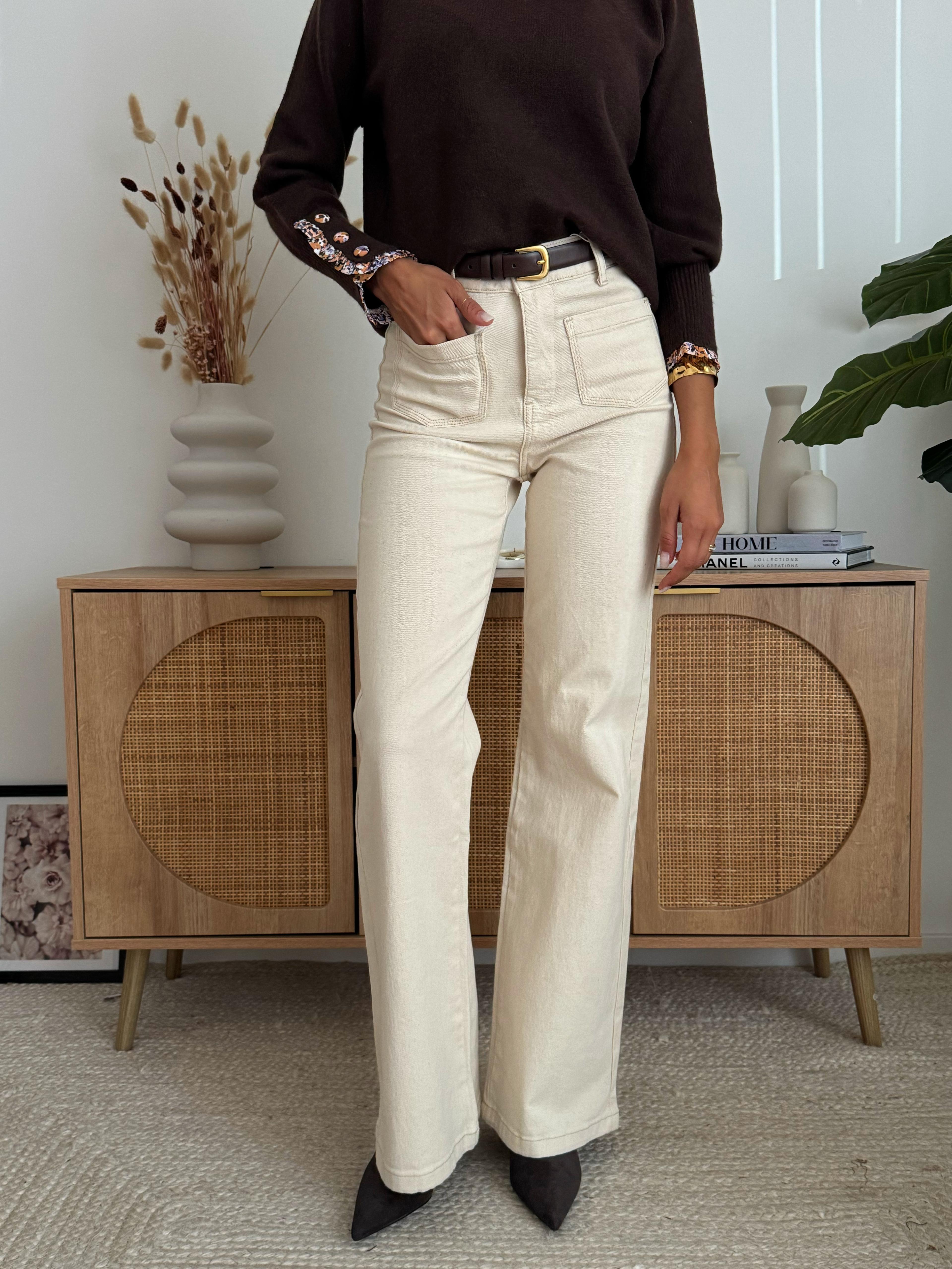 Jeans Liorè Beige